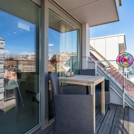 Lägenhet Cosy Duplex In Westende Met 3 Slpk
